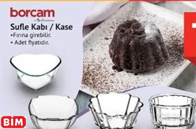 BORCAM BY PAŞABAHÇE SUFLE KABI / KASE BORCAM BY PAŞABAHÇE SUFLE KABI / KASE